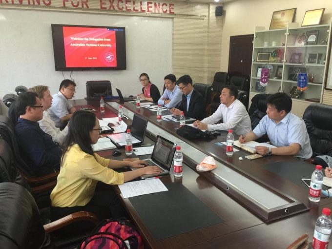 ANU visits North Western Polytechnic University
