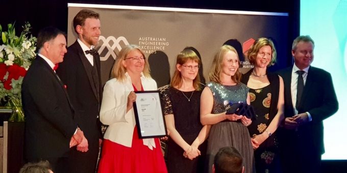Bruny Island battery trial wins Engineering Excellence Award
