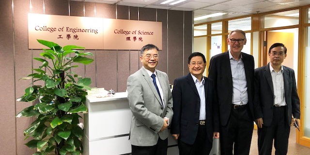 ANU visit to City University, Hong Kong
