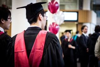CECS celebrate with graduates at the College’s first Graduation Reception

