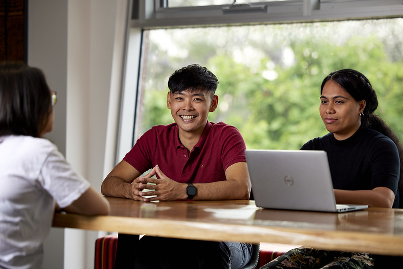 Students at desk
