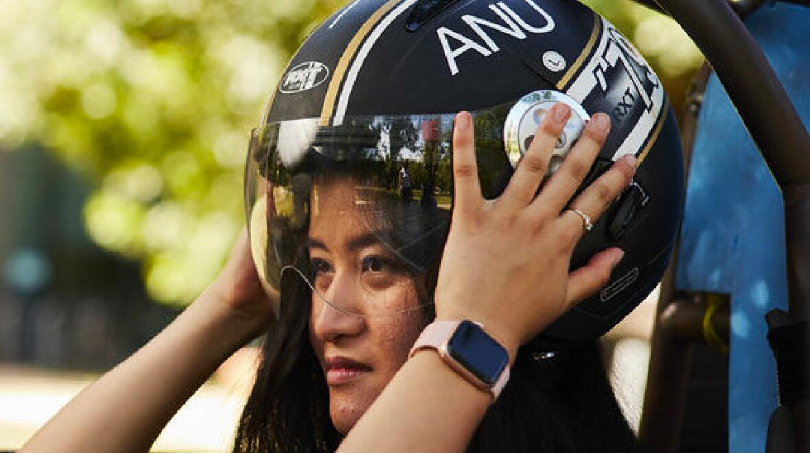 ANU Engineering student