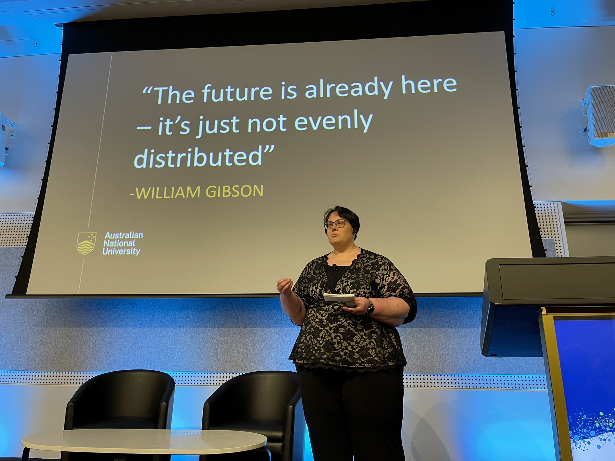 Kathy Reid, PhD Researcher at the ANU School of Cybernetics
